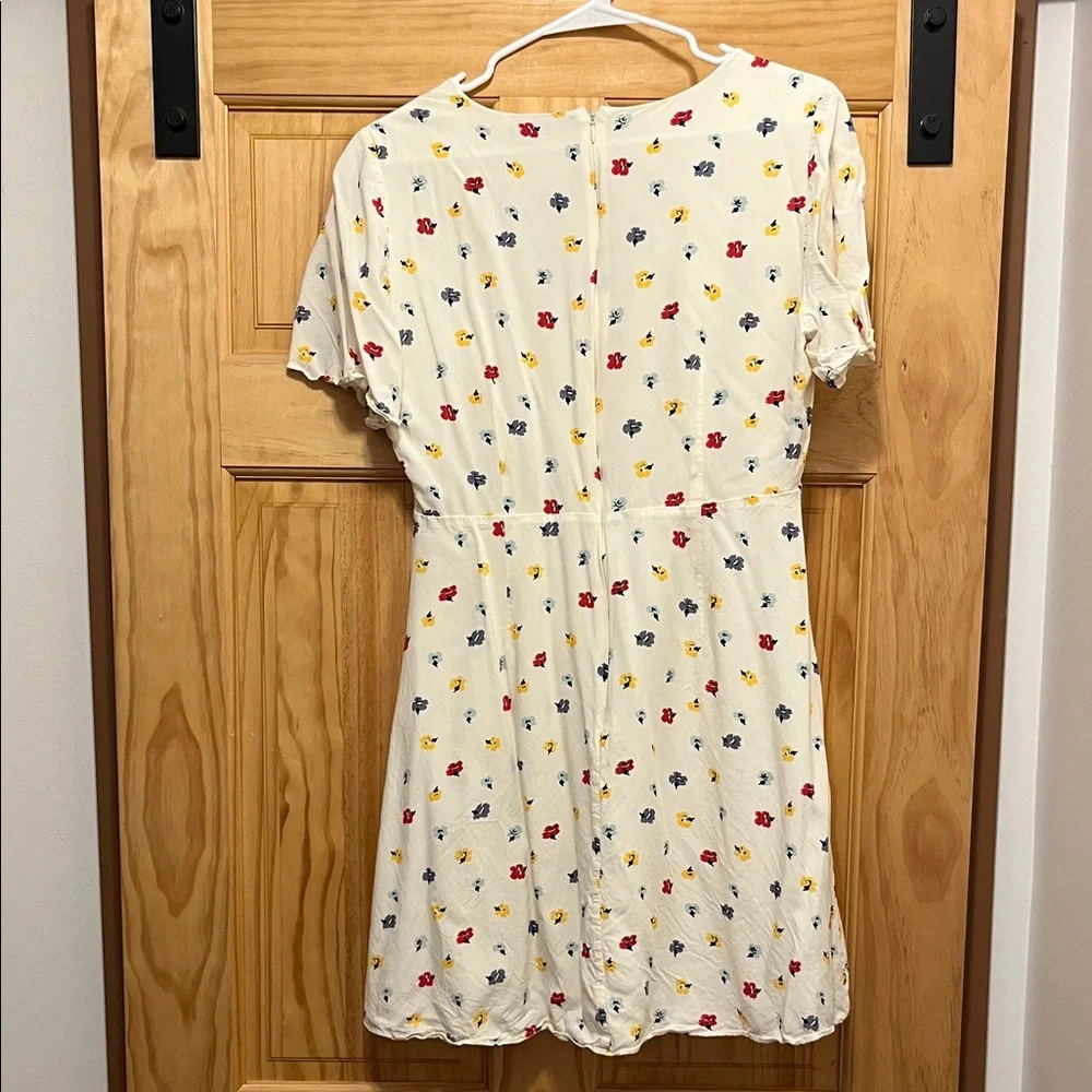 Madewell Cream Floral Dress - Picture 5 of 5